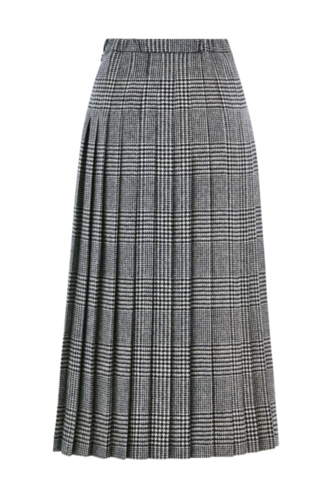 Heritage pleated skirt
