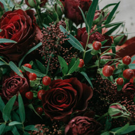 Build A Beautiful Festive Flower Arrangement