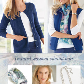 Textured seasonal vibrant hues