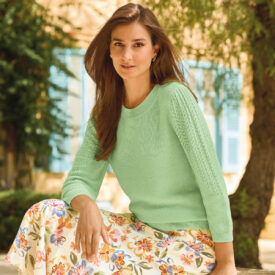 Pink and Green Spring Fashion